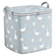 thumbnail image 1 of Bolsa para guardar edredones, cesta para ropa, regalo, tela no tejida versátil, asas de transporte Azul 100 L, 1 of 9