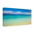 thumbnail image 3 of Trademark Fine Art Pierre Leclerc Blue Beach Maui Canvas Wall Art - 24x47, 3 of 5