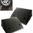 thumbnail image 2 of Reliancer 2 Rubber Curb Ramps Heavy Duty 44000 lbs Threshold Ramp Professional Grade Loading Ramps Car Slope Ramp Motorcycle Ramp for Loading Dock Driveway Vehicles SUV Truck Forklifts Wheelchair Bike, 2 of 4