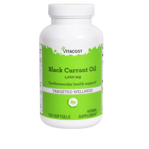 Vitacost Black Currant Oil 1000 mg 120 Softgels