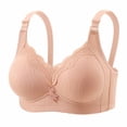 thumbnail image 2 of Yutgune Bras For Women Lace Wireless Shaping Bra Wide Strap Full Coverage Side Support Comfortable Bra, 2 of 9