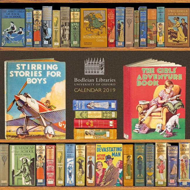 Bodleian Library Book Covers Wall Calendar 2019 (Art Calendar) (Other