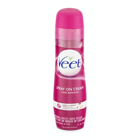 VEET Easy-Spray Hair Removal Cream Suprem Essence 5.10 oz