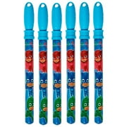 Little Kids PJ Masks Giant Bubble Wand, 6 Pack
