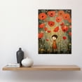 thumbnail image 2 of The Poppy Dream Elegant Giant Flower Floral Oil Painting Large Wall Art Poster Print Thick Paper 18X24 Inch, 2 of 5