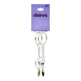 thumbnail image 5 of Claire's Green and Purple Crystal Dreamcatcher Best Friends Keychains, 2-Pack, 5 of 5