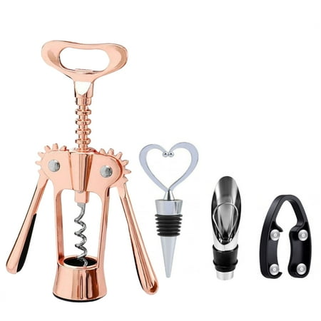 

ELENXS Wine Bottle Opener Stopper Home Bar Corkscrew Portable Professional Bottles Cap Cork Saver Kit Tools Party Accessories Gift