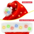 thumbnail image 6 of BOSONER Santa Hat: Christmas Hat Adult - Santa Hat for Women and Men - Led Santa Hat, 6 of 6