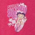 thumbnail image 5 of Wild Bobby Shore Surfer Betty Boop Betty Boop Tri-Blend Racerback Tank Top, Shocking Pink, Large, 5 of 5