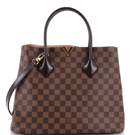 Pre-Owned Kensington Handbag Damier By Rebag