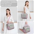 thumbnail image 6 of Bohemian Aesthetic Lunch Bag – Large Insulated Cooler with Artistic Tribal Style and Adjustable Strap, Foldable Tote for Daily Commutes or Gym Snacks, 6 of 7
