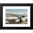 thumbnail image 2 of Max Kahrer 18x13 Black Modern Framed Museum Art Print Titled - View of Klosterneuburg in Winter, 2 of 5