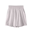thumbnail image 4 of Yanyanz Womens Pants Dressy Casual, Shorts for Women, Womens Casual Comfy Pockets Wide Leg Cotton Shorts for Women Trendy Beach Pants Vacation Outfits, Wide Leg&nbsp;Pants&nbsp;Women B 2XL, 4 of 4
