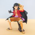 thumbnail image 1 of Modelo de mano de One Piece, Onigashima Luffy Zoro Ace Sanji, muñeco de anime, regalo de cumpleaños, muñeco ornamento, 1 of 5
