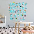 thumbnail image 3 of Alphabets Wall Decal Abcdefghijklmnopqrstuvwxyz Educational Alphabets Classroom Vinyl Decal Graceful Education Classroom Decoration - Size: 20 In X 20 In, 3 of 5