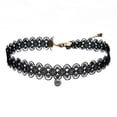 thumbnail image 1 of Femmes Dentelle Collier Décoratif Mode Collier Simple Choker avec Fausse Perle, 1 of 4