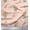 Light Peach, variant on Soimoi Silk Fabric Leaves & Floral Block Print Fabric by Yard 42 Inch Wide