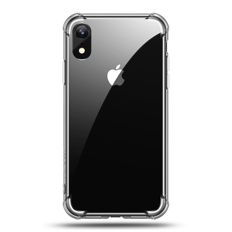iPhone Xr Case, Allytech Anti Scratch Slim Phone Case Cover Crystal Clear Reinforced Flexible TPU Bumper Shockproof Protective Case for Apple iPhone Xr 6.1 inch Phone