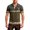 Army Green, variant on Mens Polo Shirts Short Sleeve Polos Relaxed Fit Festival Themed Printed Loose Casual Polo Shirt