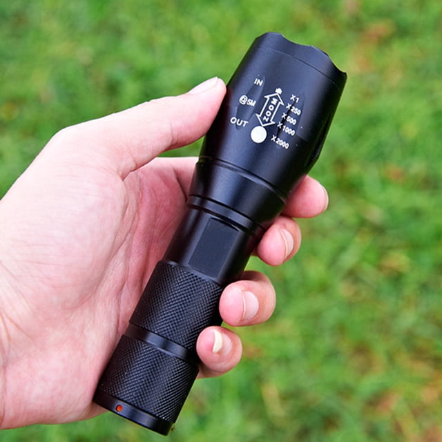 LJNYFDC Camping Flashlight Ultra Bright LED Torch Compact Size Portable Waterproof Rechargeable Emergency Use Flashlight