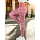 thumbnail image 4 of LEGGING DE DAMA TEXTURIZADO UNITALLA STRETCH MALLAS DEPORTIVAS MALLONES DE MUJER, 4 of 5