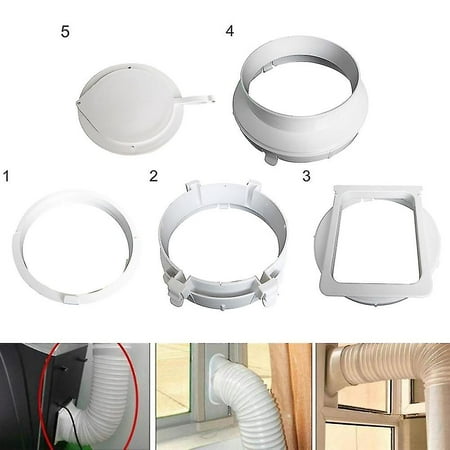 

Portable Air Conditioner 15cm Window Seal Air Vent Exhaust Duct Pipe Hose Interface Connector Adaptor For Mobile Air Conditioner