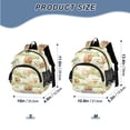 thumbnail image 2 of ALAZA Highland Cattle Flower-w3 Mini Backpack School Bookbag Age 3-7 Medium, 2 of 7