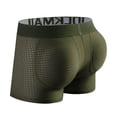 thumbnail image 6 of Mens Boxer Briefs with Hip Pad Mesh Butt Padded Bottoms Breathable Underwear Butt Enhancer Underpants Enhancing Buttocks Male Underpants 2026 Summer Outfits, 6 of 6