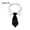 Black, variant on Adjustable Tuxedo Bow Tie for Dogs & Cats – Formal Black/Red Cotton Necktie with Elastic Band (Neck Size 24-36cm, Total Length 31-37.5cm)