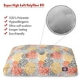 thumbnail image 2 of Majestic Pet | Blooms Rectangle Pet Bed For Dogs, Removable Cover, Citrus, Small, 2 of 5