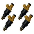 thumbnail image 2 of 4pcs Car Fuel Injectors Set 0280150762 Fit For Peugeot 405 505 Volvo 240 244 245 740 780 940 1.9l 2.2l 2.3l, 2 of 5