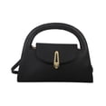 thumbnail image 1 of Bolso El bolso de cuero artificial con un solo hombro es adecuado para los desplazamientos diarios y las citas de las mujeres.negro, 1 of 5