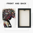 thumbnail image 4 of Aarocafa -Colorful Afro Silhouette Inner Frame Canvas Poster -Stretched Abstract Pop Art for Vibrant Spaces | Stretched Canvas Art | Modern Pop Art | Ready to Hang & Vibrant -8x12in -Inner Frame, 4 of 7