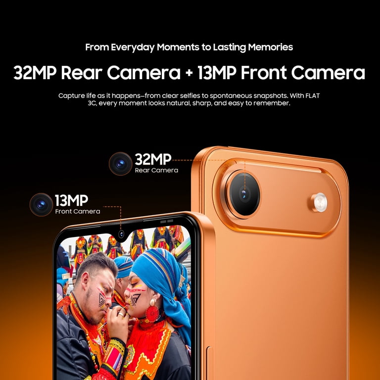 OSCAL Android Phones Unlocked for T-Mobile, Flat 2 Android 15