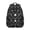 Moon and Leaf, variant on Sun and Moon Gothic Pattern Backpack for School, Cute School Bag with Adjustable Shoulder Straps and Padded Back, 15.3"x11"x7.1"