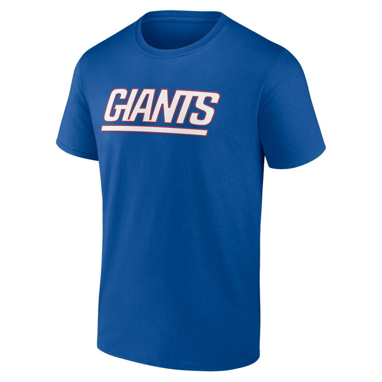 Men s Profile Royal New York Giants Big Tall Two Sided T Shirt