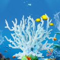thumbnail image 2 of Planta De Coral Artificial De Plástico De 2 Piezas, Decoración De Acuario En Forma De Coral, Coral De Simulación De Resina, Decoraciones De Acuario De Coral, Acuario De Coral De Resina Artificial,17*, 2 of 5