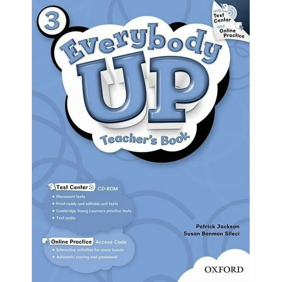 Everybody Up 3 Teacher's Book with Test Center CD-ROM: Language Level: Beginning to High Intermediate. Interest Level: G, (Paperback)