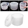 thumbnail image 7 of Nail Art Tool cleaning box Multipurpose Professional Portable Soaking Soak Bowl white, 7 of 7