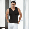 thumbnail image 5 of Insta Slim Compression Sleeveless V-Neck Tank VS00N1, 5 of 16