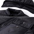thumbnail image 6 of Kureaily New Fall And Winter Vest Removable Cap Sleeveless Cott On Clothing Men's Undershirt Warm Cott On Coat Jacket, 6 of 9