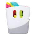thumbnail image 1 of Ubbi Freestanding Bath Toy Organizer Bath Caddy with Removable Drying Rack Bin and Scoop for Bath Toys for Toddlers + Baby, Gray Gray Bath Toy Drying Bin, 1 of 2