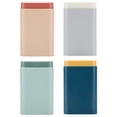 thumbnail image 1 of Pink Portable Small Pill Case for Daily Use 4Pcs 3.73X2.36X0.79in, 1 of 8