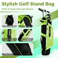thumbnail image 5 of Costway Ultimate Kids Golf Practice Set for Kids Age 8-10, Green, 5 of 10