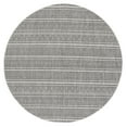 thumbnail image 5 of SAFAVIEH Courtyard Everette Geometric Indoor/Outdoor Area Rug, Black/Grey, 4' x 4' Round, 5 of 9