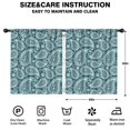 thumbnail image 2 of Blackout Kids Curtains,Paisley Pattern Childrens Insulated Curtains Set Of 2,Bedroom Essentials,Toddler Room Decor 52"x63"(132x160cm), 2 of 4