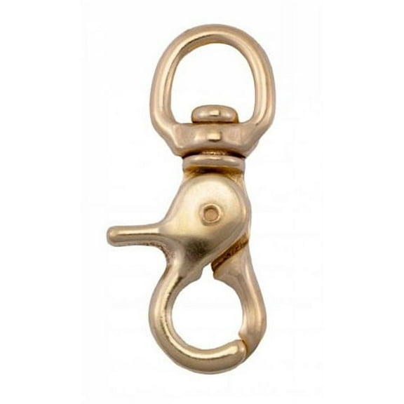 1 pack-WhiteCap Industries S-1100C Rotating Eye Snap Hook, 2-5/8" Hook, 1/2" Ring Diameter
