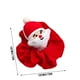 thumbnail image 3 of Coletero Elástico Navideño Ltp240921001 | Accesorio para El Pelo de Terciopelo para Muñeco de Papá Noel | Diadema Festiva Roja y Blanca para Mujeres y Niñas | Regalo para Fiestas y Disfraz Navideño, 3 of 5