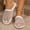 White, variant on ATENAR Women Sandals Flat Summer Sandals for Women Beach Womens Shoes Pink 6.5