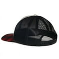 thumbnail image 6 of Outdoor Cap OC771P Slight Pre-Curved Sublimated Visor-Stone/Black/Red, 6 of 8